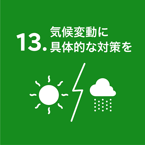 13.気候変動に具体的な対策を